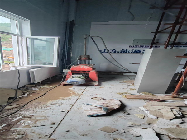 登封地基基础下沉墙体裂缝加固注浆顶升施工